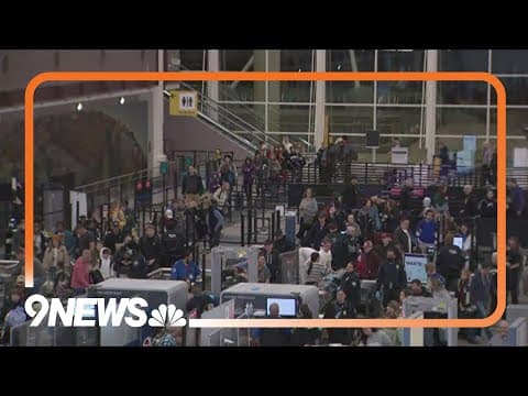 DIA busy as travelers head home from holiday celebrations