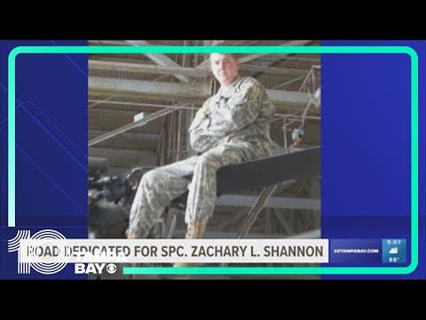 Dunedin dedicates part of US Highway 19 to memory of fallen soldier 10 years after his death