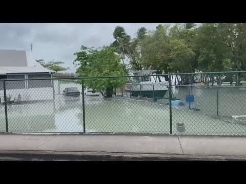 Hurricane Beryl aftermath in the eastern Caribbean
