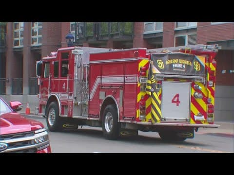 San Diego Fire-Rescue's new peak-hour engine reducing response times in East Village