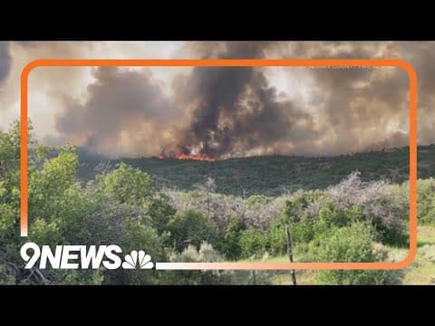 Updates on wildfires burning across Colorado
