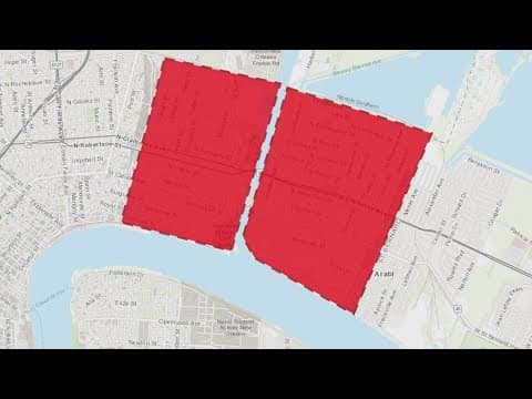 Boil water advisory for portion of 9th Ward