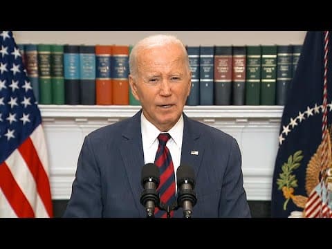 Hurricane Milton | Joe Biden provides update on Wednesday
