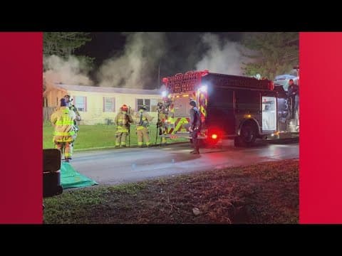 House fire displaces Winter Haven family