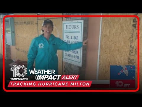 Manatee County bracing for impacts as Hurricane Milton gets closer to Florida's coast