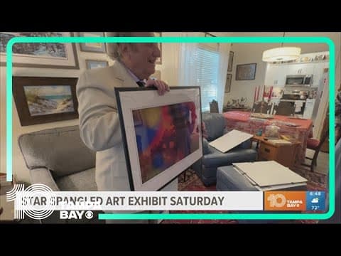 "Star Spangled" art exhibit showcases veteran artwork