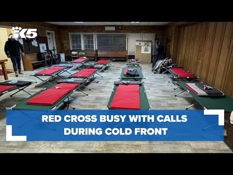 Red Cross busy with calls as cold temperatures blanket western Washington