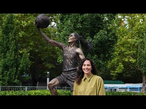 Seattle Storms honors WNBA legend Sue Bird with statue