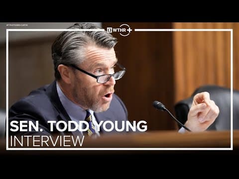 Sen. Todd Young on the Ukraine/Russia war, DOGE cuts, national security and economic strength