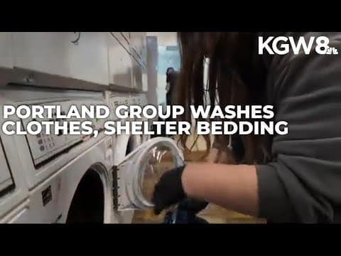 This Portland group offers laundry services to people experiencing homelessness