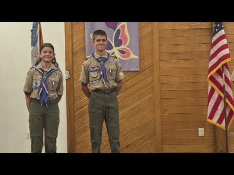 Brother and sister achieve highest Boy Scout rank together | Get Uplifted