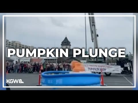 Seaside holds annual Pumpkin Drop