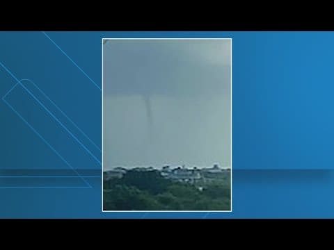 Possible water spout spotted near Bolivar