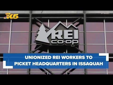 Unionized REI stores to picket in Issaquah to demand negotiations with the company