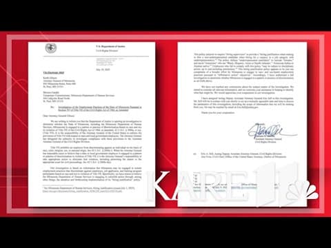 Justice Department investigating State of Minnesota, Minnesota DHS