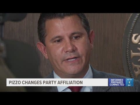 Senate Democratic leader Jason Pizzo switches party affiliation live on Senate floor