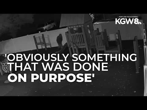 Arson destroys playground at Portland center for immigrant, BIPOC and low-income families