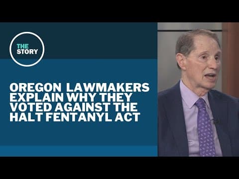 Oregon's U.S. lawmakers explain their votes against the HALT Fentanyl Act