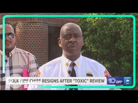 Polk County Fire chief resigns, placed on administrative leave ahead of departure