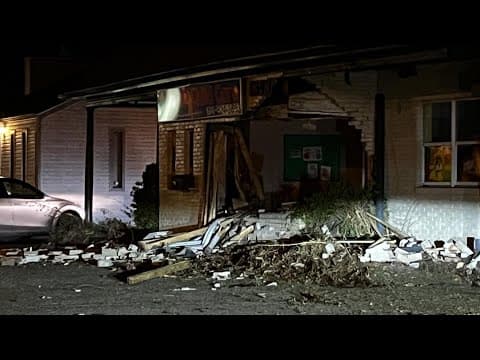 East Columbus day care building sustains damage after car crashes through wall