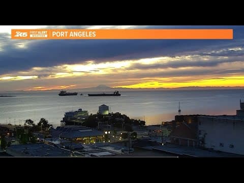 WATCH: Sun rising in Port Angeles