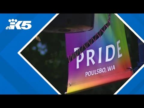 Poulsbo police investigating after nearly all downtown LGBTQ+ pride banners were vandalized