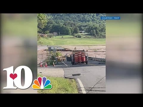 TDOT targeting June 2025 reopening for destroyed bridges in Greene and Washington counties