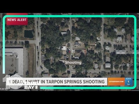 Tarpon Springs police investigating deadly shooting