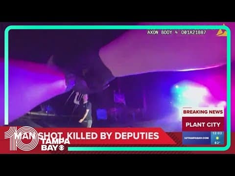 Body cam video shows Hillsborough deputies telling man to drop object before being shot, killed