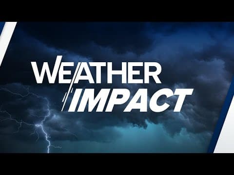 Weather Impact | Heavy rain, thunderstorms moving into Indiana now
