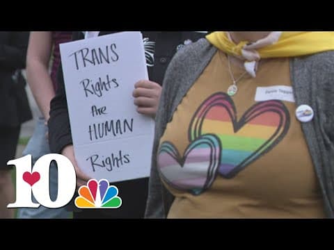'An alarming week on our democracy' | LGBTQ+ advocates rally against bills heard in TN legislature