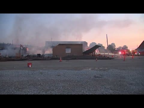 Licking County farm market destroyed in fire; no injuries reported