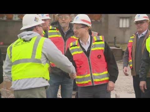 Buttigieg visits train derailment site in East Palestine