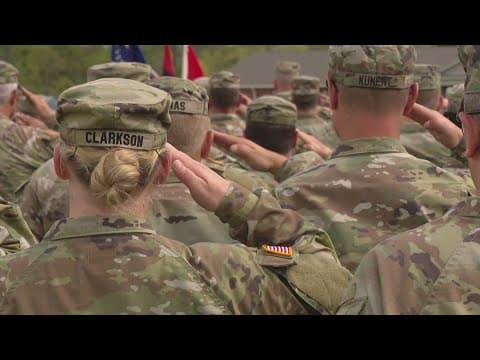 More than 600 Indiana National Guard soldiers deploying to the Middle East