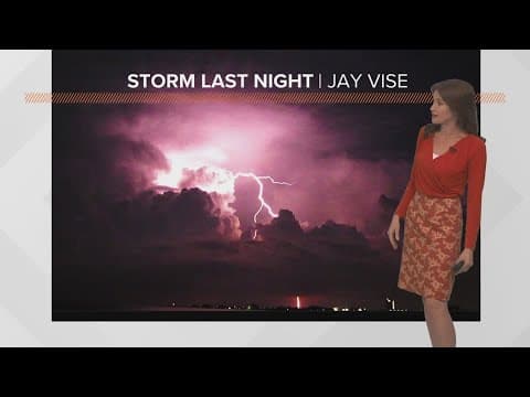 Clouds and scattered rain on Wednesday