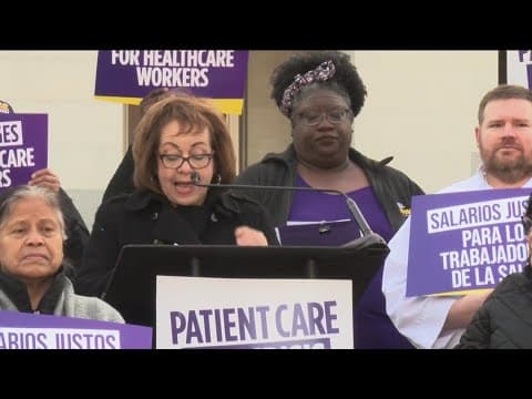 Push for $25 minimum wage for healthcare workers