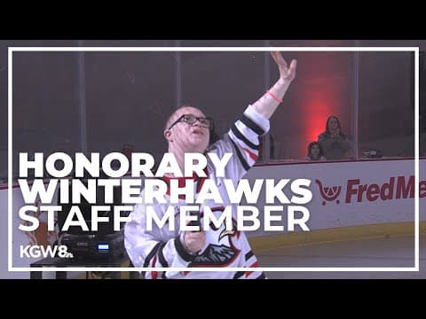 Portland Winterhawks embrace honorary staff member