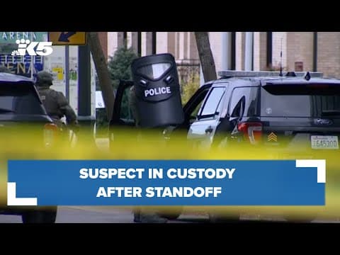 Suspect in custody after standoff at Snohomish County government campus
