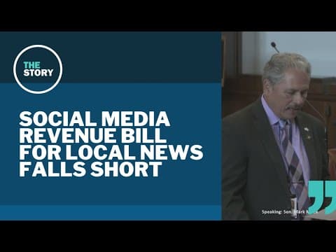Oregon bill to make tech companies pay for news content fails to pass