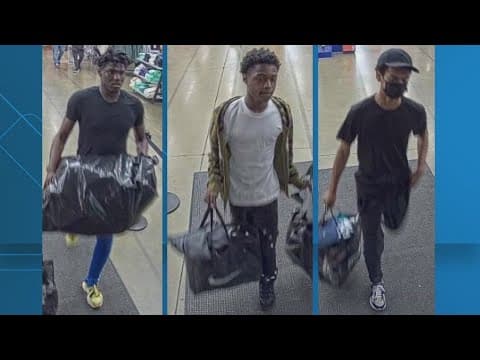 3 men wanted for stealing merchandise from Clarksburg Nike store, police say