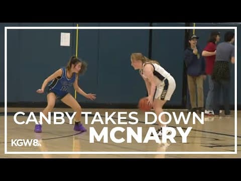 Canby girls win against McNary | Friday Night Hoops
