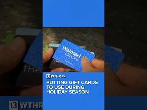 Putting gift cards to use during the holiday season