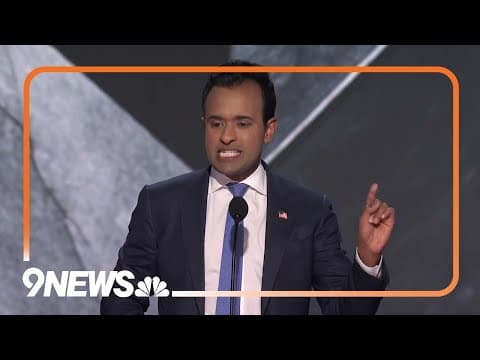 Vivek Ramaswamy Speaks at the 2024 Republican National Convention