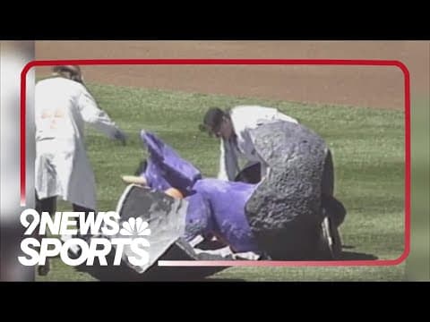 Rockies mascot, Dinger, hatched 30 years ago
