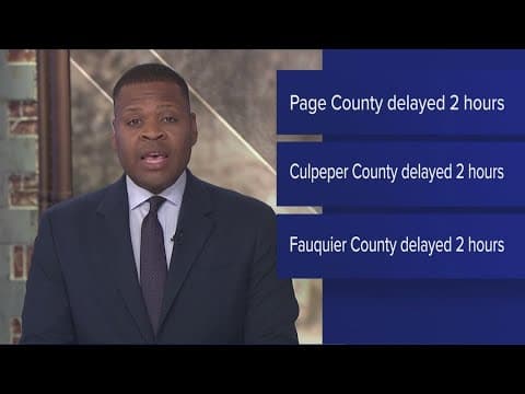 Some Virginia schools announce delays