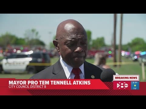 'It's a sad day' | Dallas Mayor Pro Tem Tennell Atkins responds to Wilmer-Hutchins HS shooting