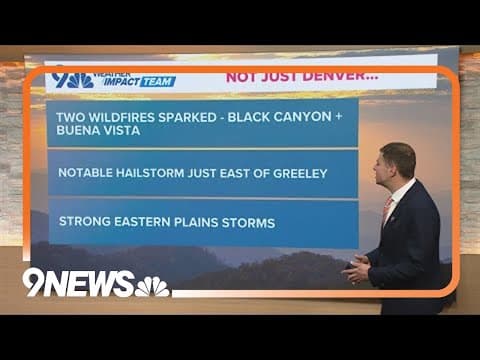 Breaking down the wild weather in Denver on Thursday