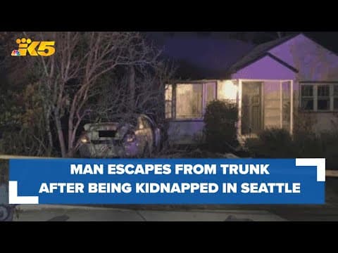 Neighbors recount moments after car with kidnapping victim inside crashed into Ravenna home