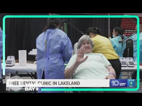 Free dental clinic in Lakeland helps more than 2,000 Floridians brighten their smiles