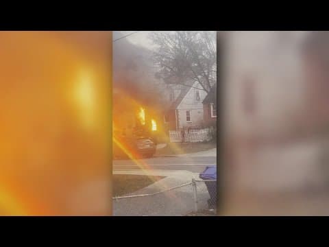 1 killed, 3 displaced after house fire in Bladensburg, Maryland